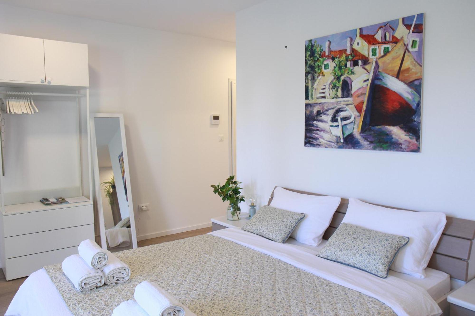 Studio Apartment Rosa Krk 克尔克 外观 照片