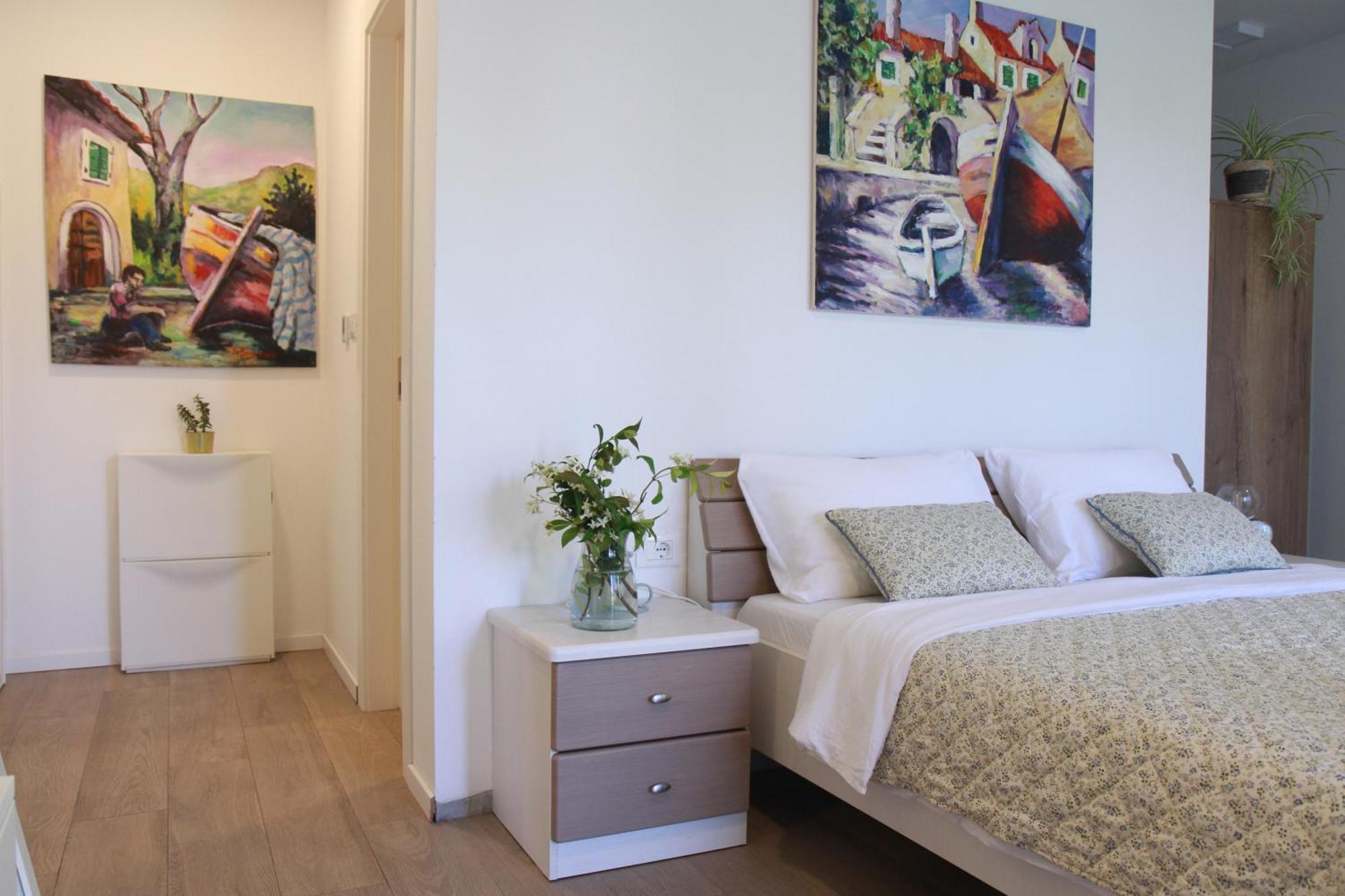 Studio Apartment Rosa Krk 克尔克 外观 照片