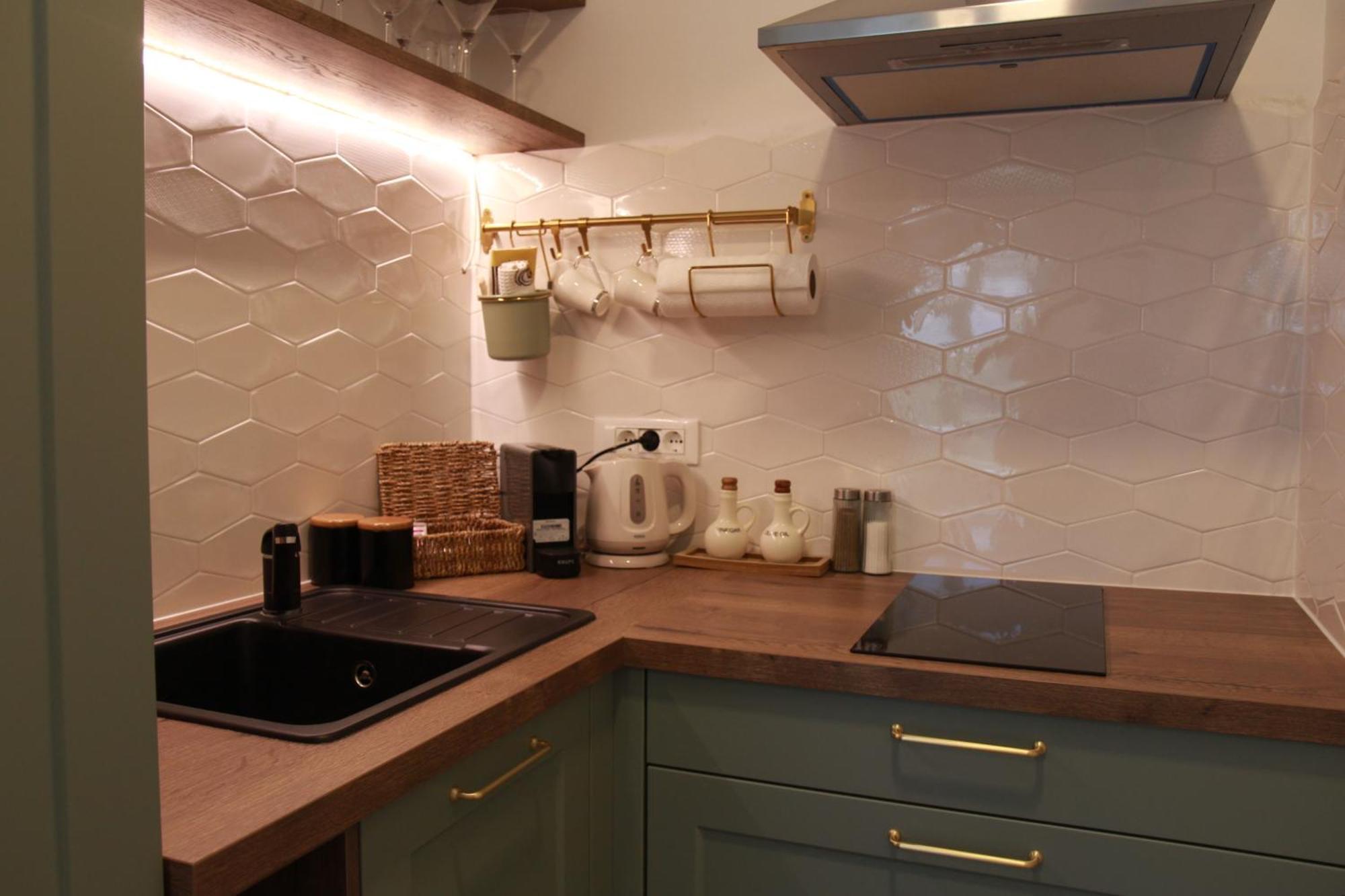 Studio Apartment Rosa Krk 克尔克 外观 照片
